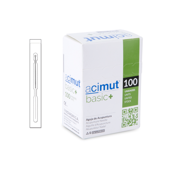 Aiguille d'Acupuncture - Type Chinois avec Manche Argenté Avec Tête et Sans Guide (Azimuth Basic+) : Le meilleur rapport qualité prix du marché