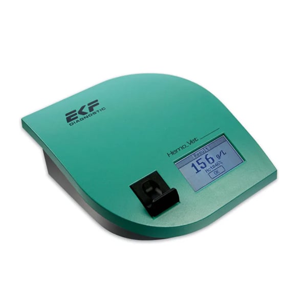 Analyseur Hemo VET pour la médecine vétérinaire : détermine les valeurs d’hématocrite et d’hémoglobine