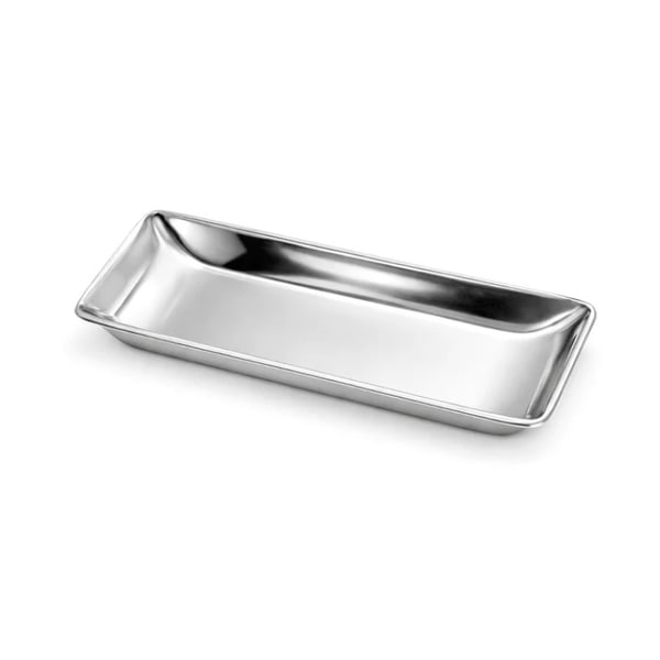 Grand plateau à aiguilles en acier inoxydable 6,6 x 13,8 cm : Instruments d’acupuncture