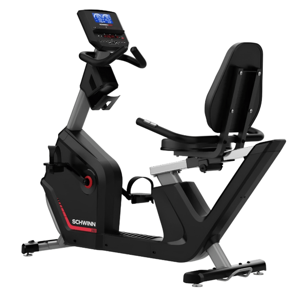 Vélo couché Schwinn 280R avec résistance magnétique et Bluetooth