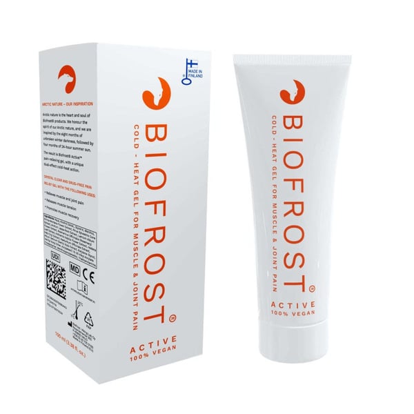 Biofrost Active 100ml : Gel effet chaud/froid qui garantit le soulagement le plus efficace contre la douleur