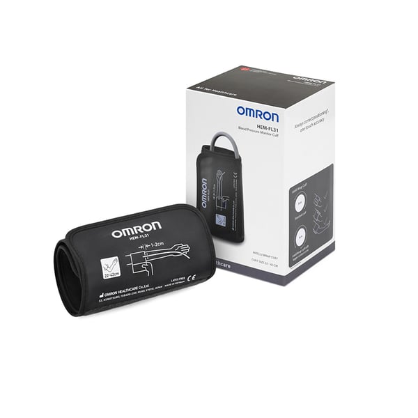 Manchette Omron Intelli Wrap: assure des mesures plus précises (mesure: 22-42 cm)
