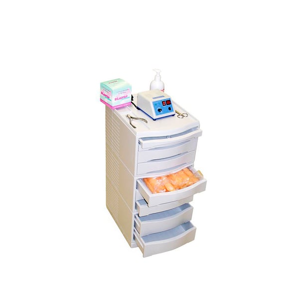 Chariot d'appoint avec tiroirs 30X70X38