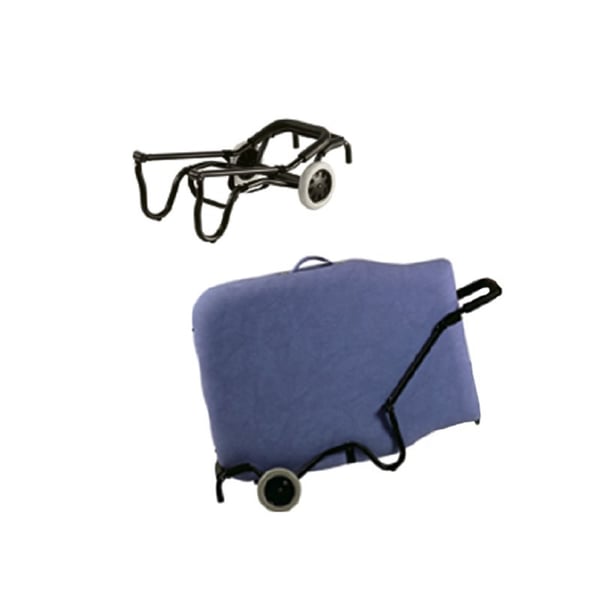 Chariot brancard pliable : Idéal pour transporter des brancards pliants