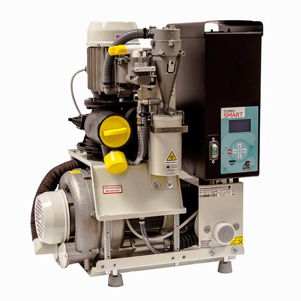 Système d'aspiration à haute pression Turbo Smart 2V avec Inverter et séparateur d'amalgame