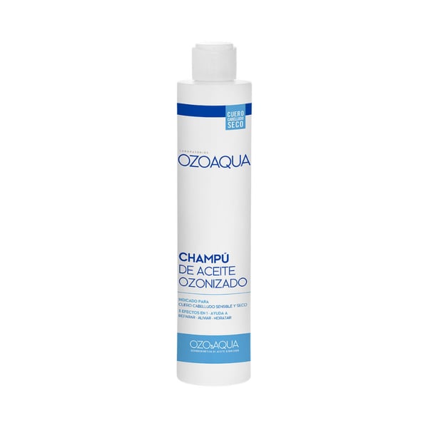 Shampoing à l'huile ozonisée pour cuir chevelu sec et cheveux longs 250 ml
