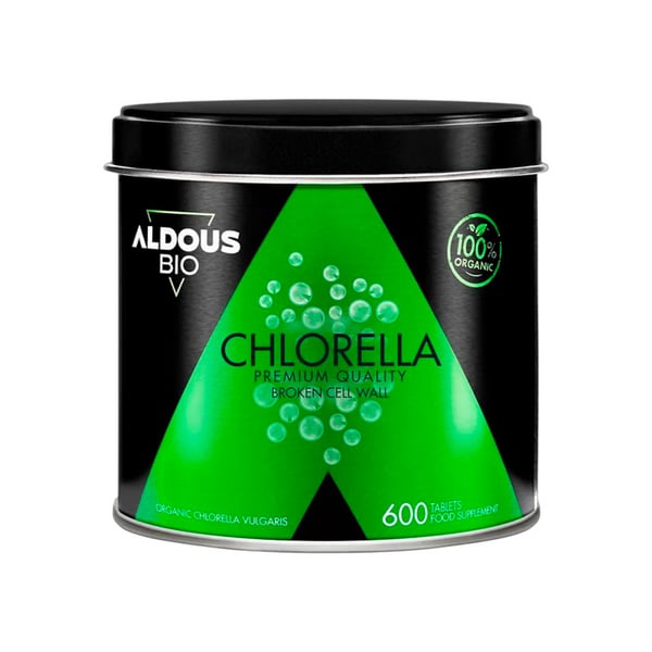 Chlorella Aldous biologique (600 comprimés)