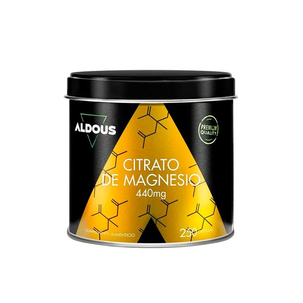 Citrate de magnésium pur Aldous (250 capsules)