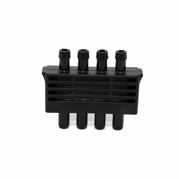 Connecteurs quatre sections pour équipement de pressothérapie New Age