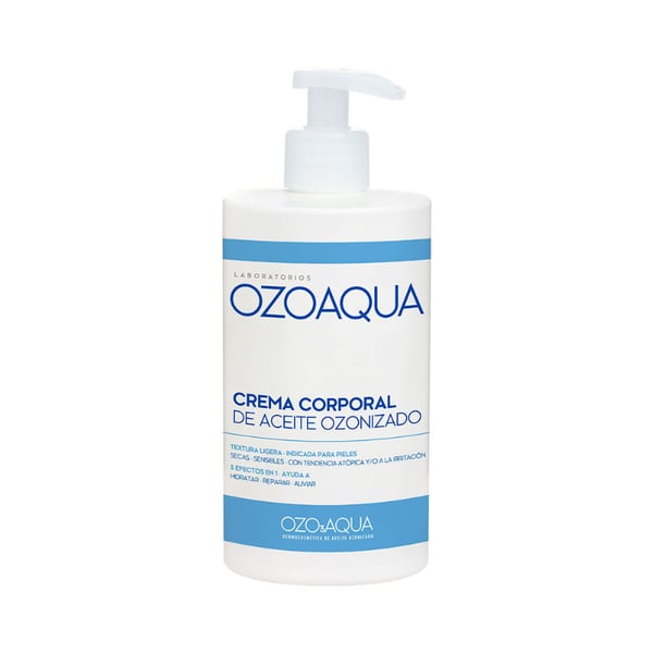 Crème corporelle réparatrice et hydratante à l'huile ozonisée 500 ml