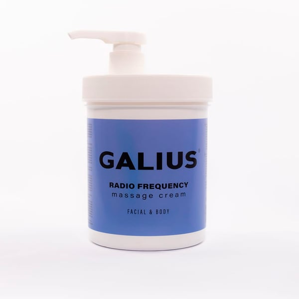 Crème Radiofréquence Galius 1000 ml : Hydratante et conductrice pour la physiothérapie et l'esthétique du visage et du corps