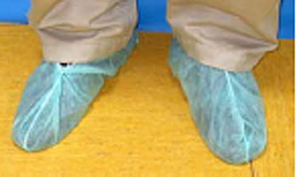 Overshoes Couleur Livre vert (pack de 100 unités)