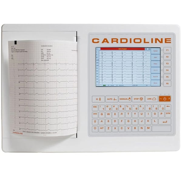 ECG200S Électrocardiographe 12 dérivations avec option d'interprétation Glasgow