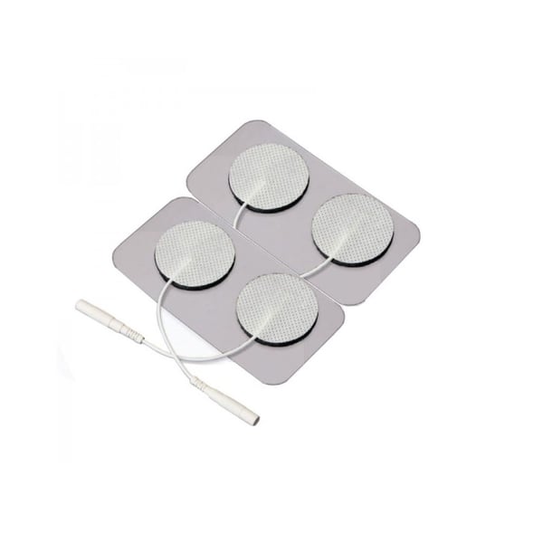 Électrodes faciales adhésives circulaires Kinefis de 3 cm de diamètre (4 unités par sachet)