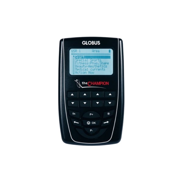 Électrostimulateur pour le fitness et la beauté The Champion : avec 4 canaux et 441 programmes