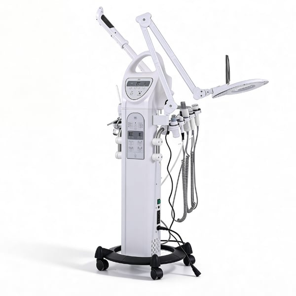 Équipement esthétique multifonctionnel professionnel Entir : tour multifonction numérique professionnelle 9 en 1, indispensable pour les traitements esthétiques