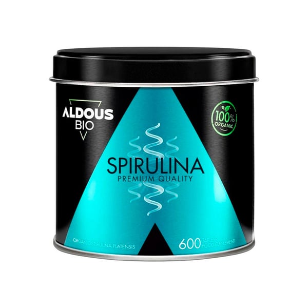 Spiruline biologique Aldous (600 capsules)