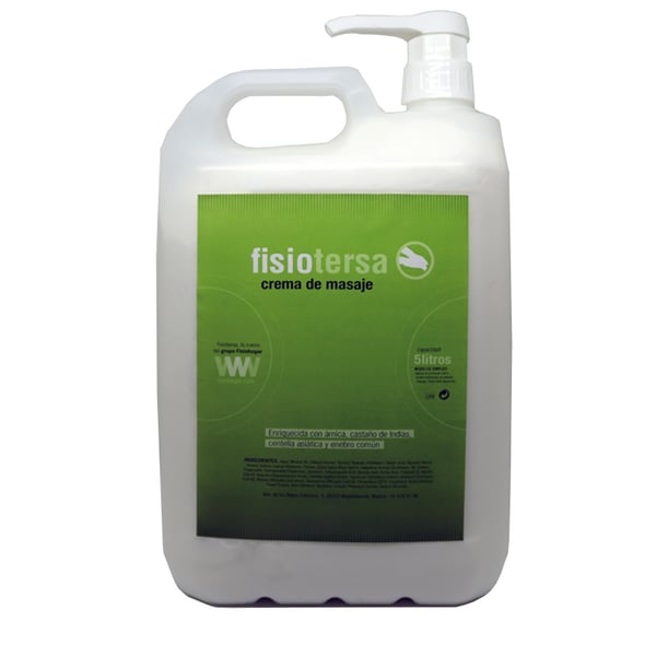 Professional Crème de Massage Fisiotersa 5 Liter