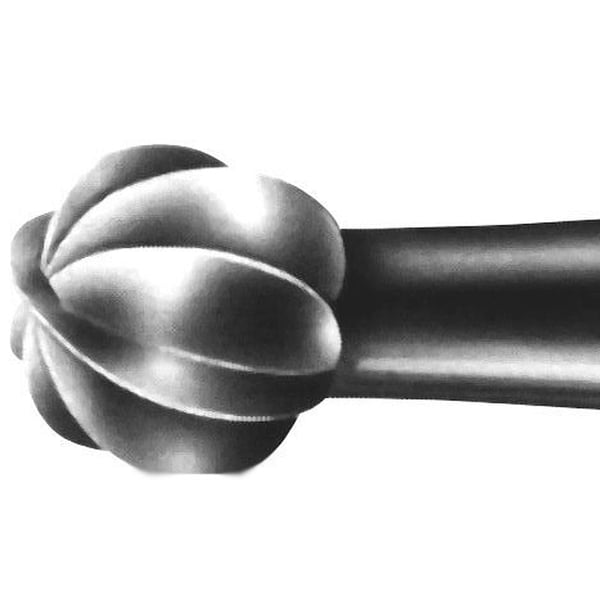 Fraise en acier au carbone : abrasion grossière