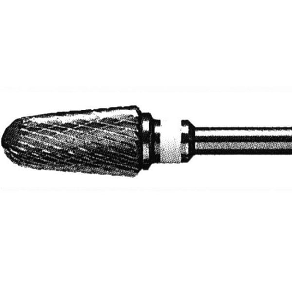 Fraise en carbure de tungstène 1507 : abrasion moyenne-fine. Idéal pour finir de rendre les ongles rugueux