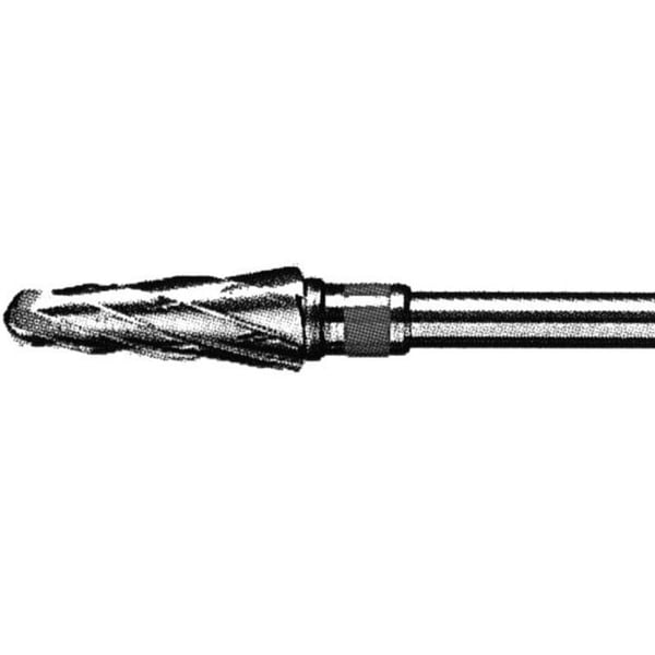 Fraise en carbure de tungstène 1610 : abrasion grossière. Idéal pour un ponçage des ongles fort et agressif