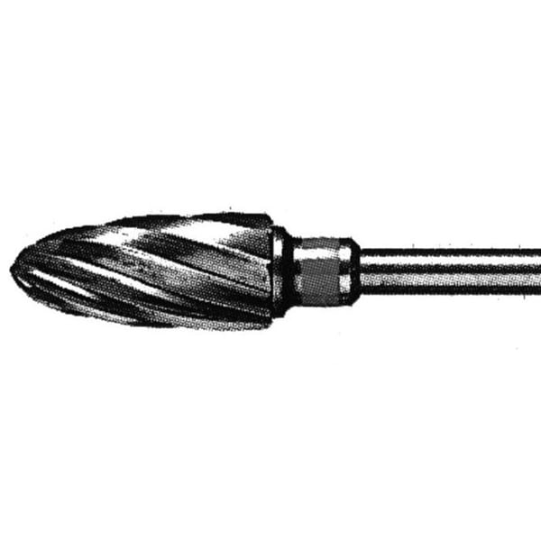 Fraise en carbure de tungstène 2251 : Abrasion grossière. Idéal pour un ponçage des ongles fort et agressif