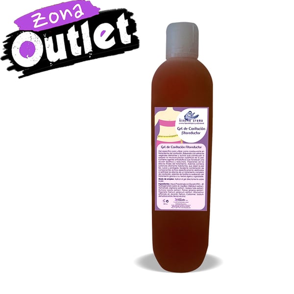 Bouteille de gel de cavitation phytoconductrice Kinefis 500 cc - DERNIÈRES UNITÉS!