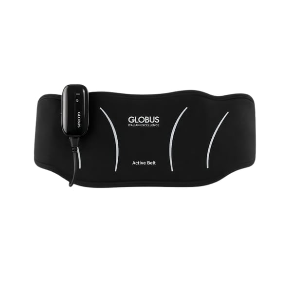 Ceinture active Globus avec électrostimulation (EMS) et chaleur pour l'abdomen et la région lombaire