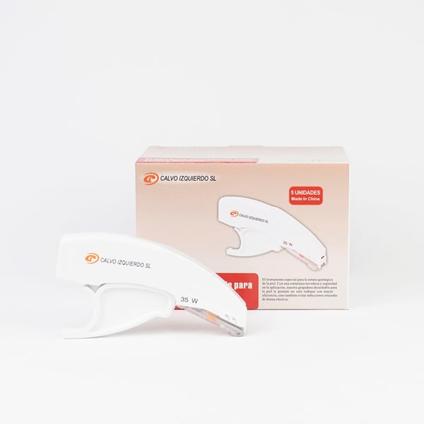 Agrafeuse de suture cutanée jetable F-35W (boîte de 5)