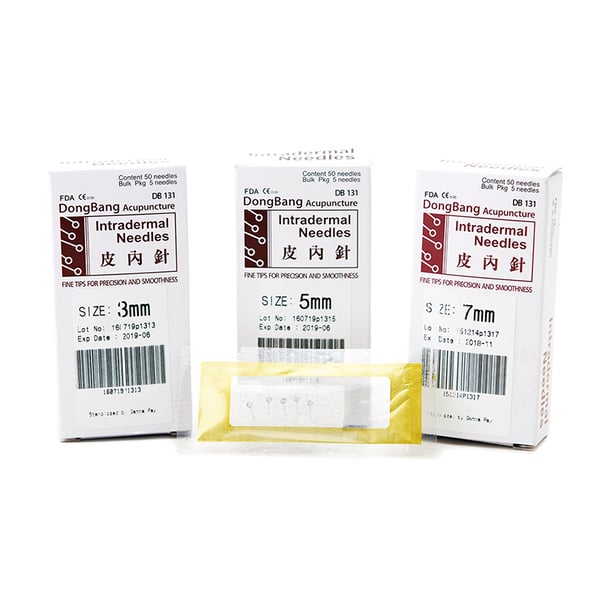 Aiguille intradermique DongBang 50 unités (trois tailles disponibles)