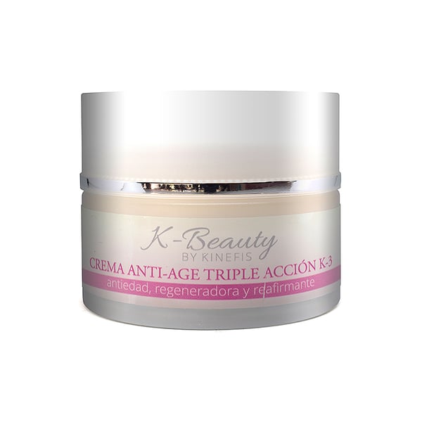 Crème triple action K-3 for Woman K-Beauty By Kinefis 50 ml - Ligne cosmétique haut de gamme