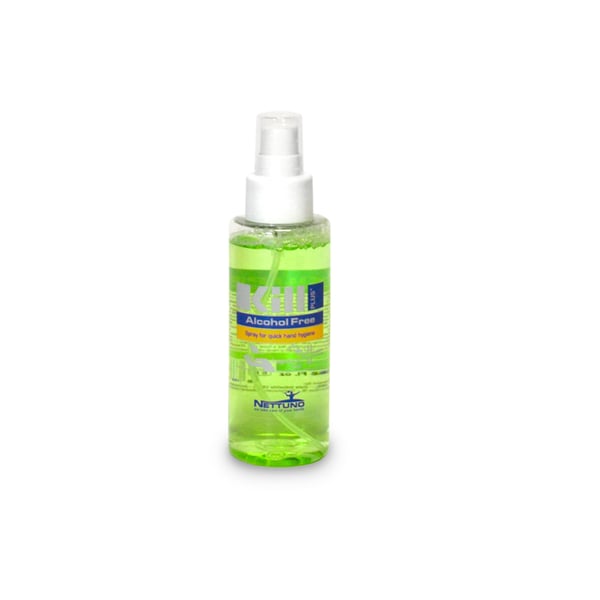 Spray désinfectant sanitaire Kill Plus 100 ml avec présentoir