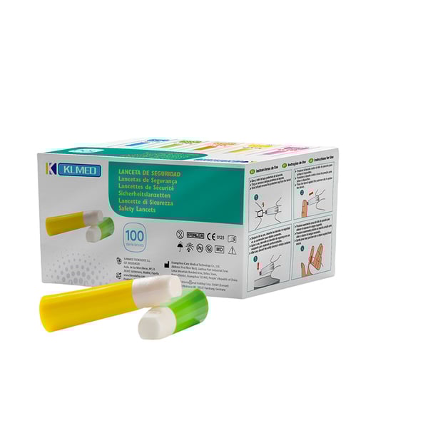 Lancette de sécurité jetable : épilation rapide, indolore et sûre (100 unités)