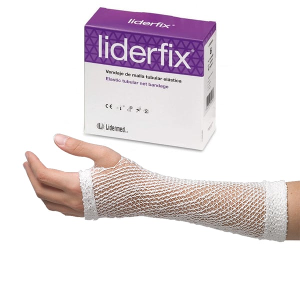Bandage tubulaire en maille sans latex Liderfix (25 mètres)