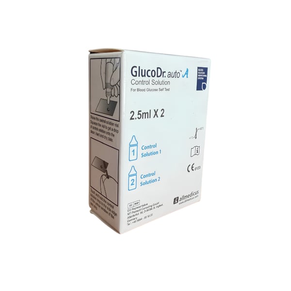 Liquide de contrôle pour calibrage du glucomètre Dr Auto