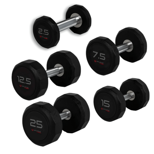Haltères PRO-STYLE ELITE O'LIVE (Différents poids disponibles)