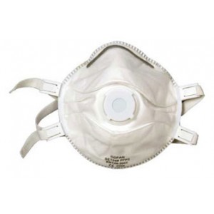 Masque FFP3 conique avec valve. Boîte de 20 utés