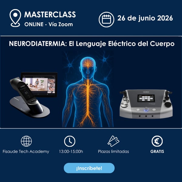 MASTERCLASS DE NEURODIATHERME : Le langage électrique du corps. Comment Medkey et Diacare révolutionnent la gestion de la douleur et la régénération tissulaire – Via Zoom – 26 juin 2026