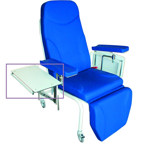 Table d'appoint en phénolique compact pour fauteuils Eco extraction