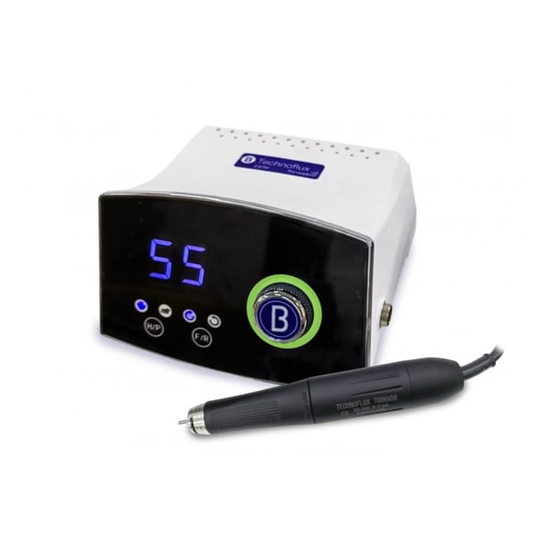 Micromoteur à induction Tornado 230W - 55000 tr/min : Grande puissance et fiabilité, avec porte-fraise intégré