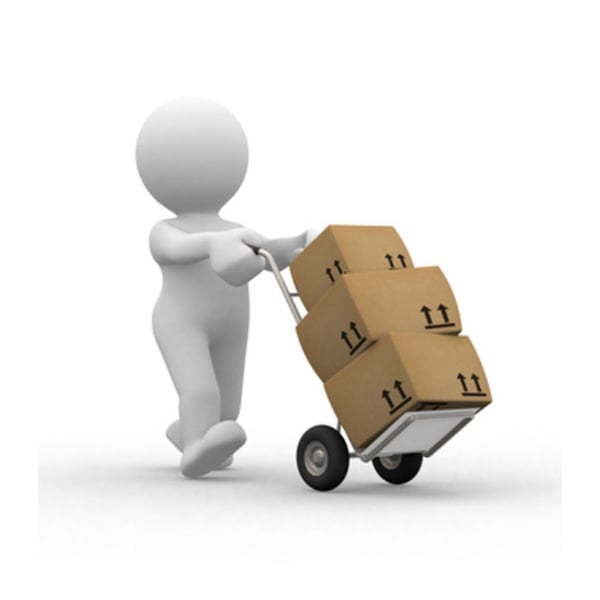 Embauche d'un porteur pour transporter les brancards jusqu'aux immeubles de grande hauteur et pour retirer les caisses enregistreuses.