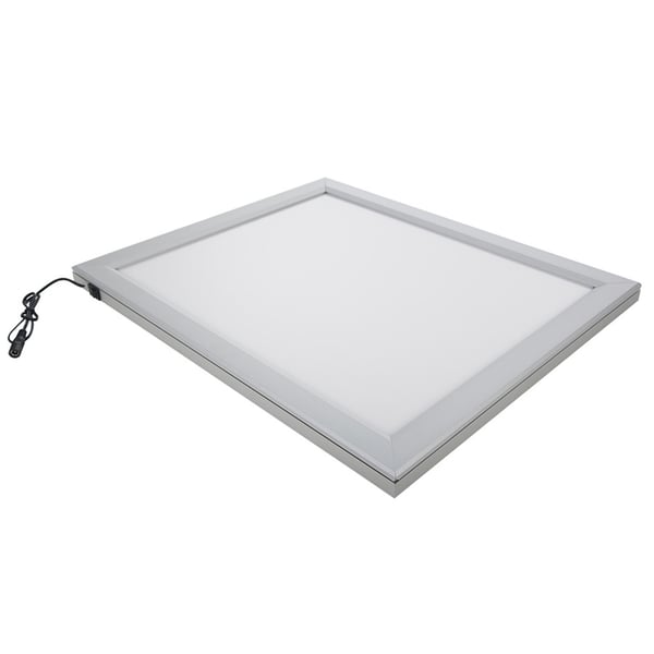 Négatoscope LED extra-plat AF300 avec cadre en aluminium : taille DIN A-3