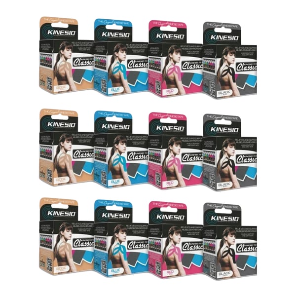 Kinesio Tex Classic Packs Économiques 5cmX4m (Paquet de 12 unités)