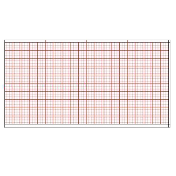 Papier ECG millimétrique 80 mm x 20 m x 12 mm (10 unités)