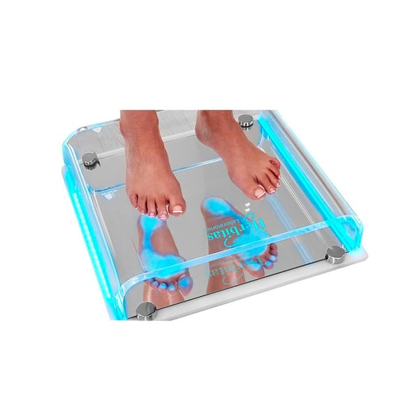 Podoscope en méthacrylate de couleur LED