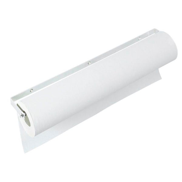 Porte-rouleau en acier chromé pour civières