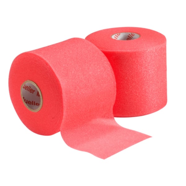 Ruban adhésif mousse rouge Mueller Big Bold MWrap® Big Red - 6,9 cm x 27,4 m (Unités, boîtes de 12 et 48 rouleaux)