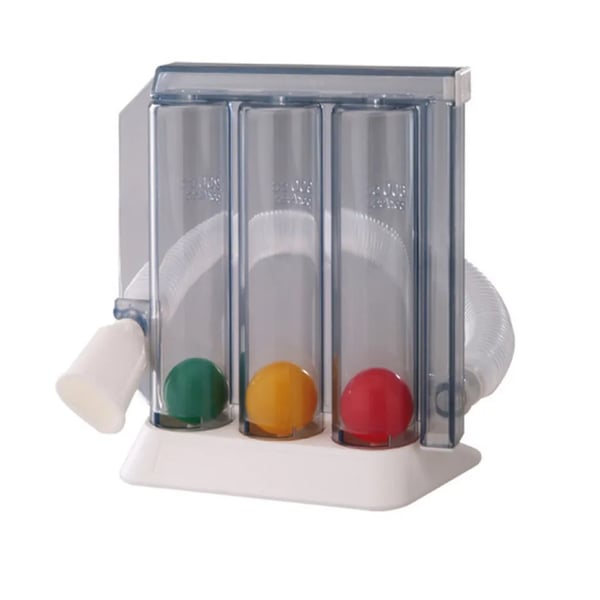 Exerciseur Pulmo-gain, incitateur pulmonaire : idéal pour la rééducation respiratoire