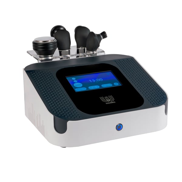 Radiofréquence bipolaire + Cavitation HighTech Combi Slim : Idéal pour réduire les amas graisseux et la cellulite et améliorer le teint et l'élasticité de la peau