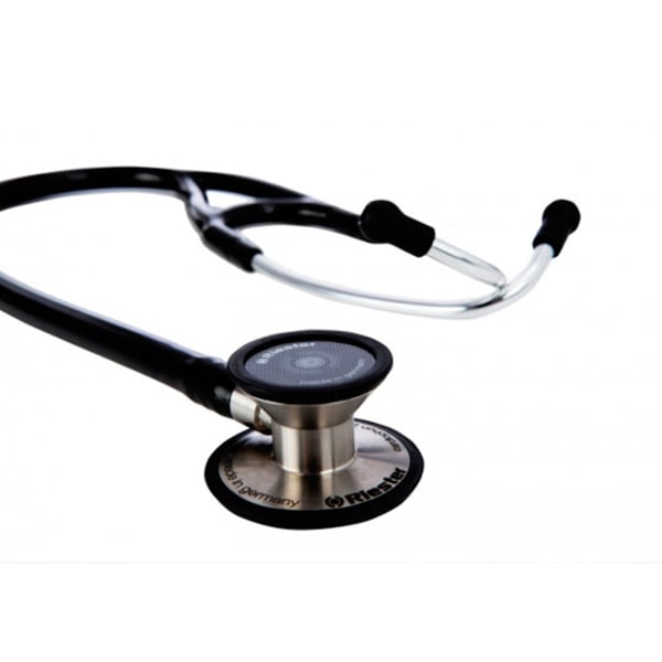 Stéthoscope Riester Cardiophon 2.0, acier inoxydable, dans un coffret de présentation en carton (différentes couleurs disponibles)